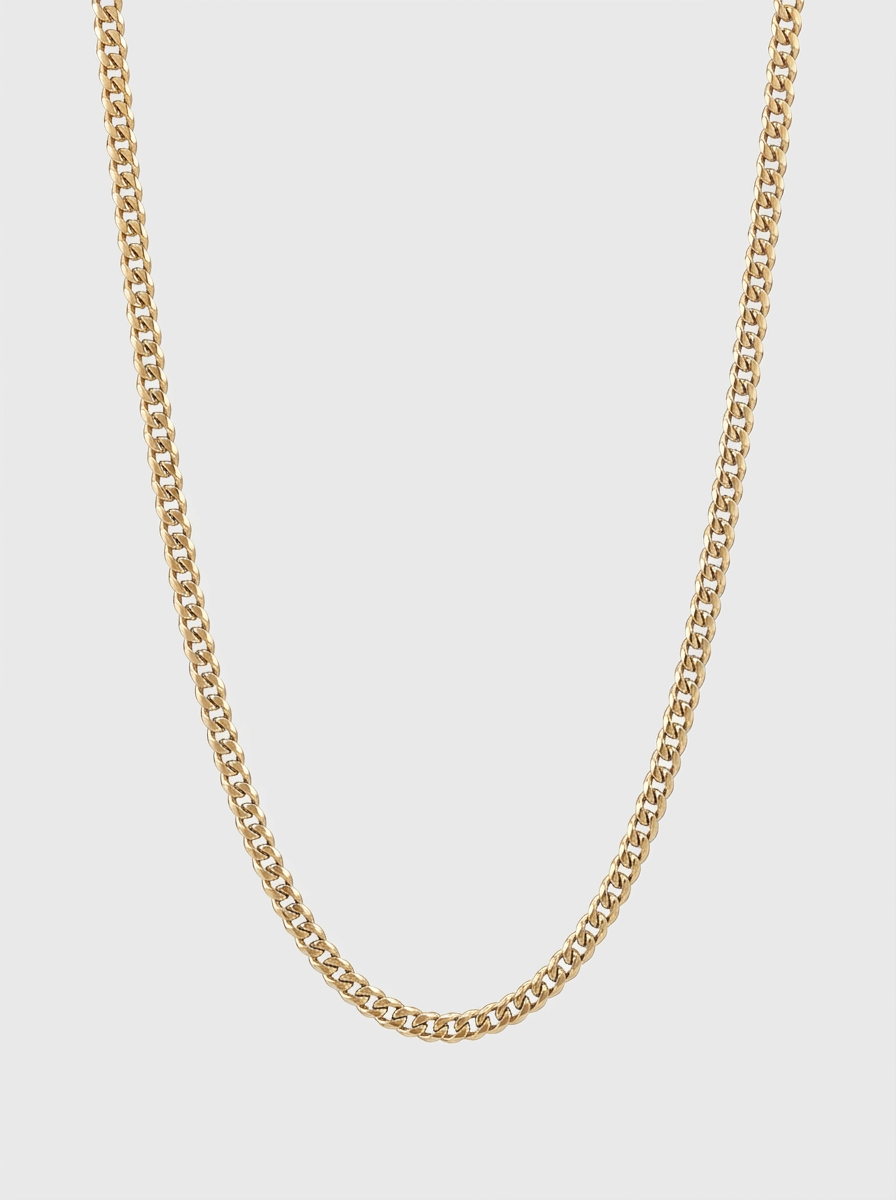 Cuban Chain 3mm in gold